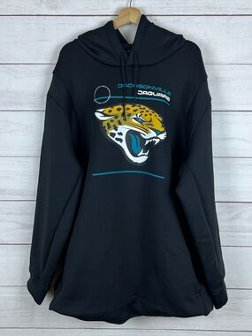 Jacksonville Jaguars Player Team Issued Nike On-Field Hoodie Size 3XL Mens Black